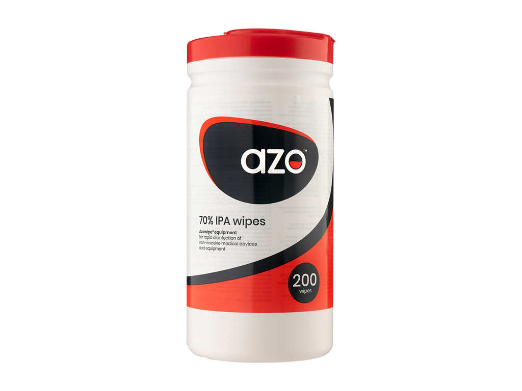 Toallitas desinfectantes Azo 70% Ipa CE 200 toallitas